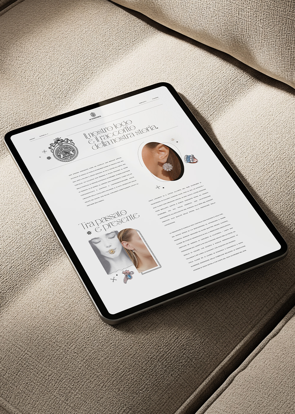 Website UI detail: typography hierarchy and spacing for a clean editorial reading flow.